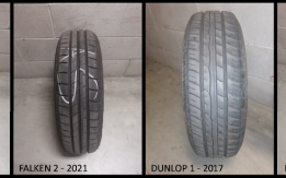 4 pneumatici  (175/65R15). Toyota Yaris e altre utilitarie